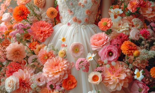 Quand les fleurs rencontrent la mode : secrets d’une robe parfaite