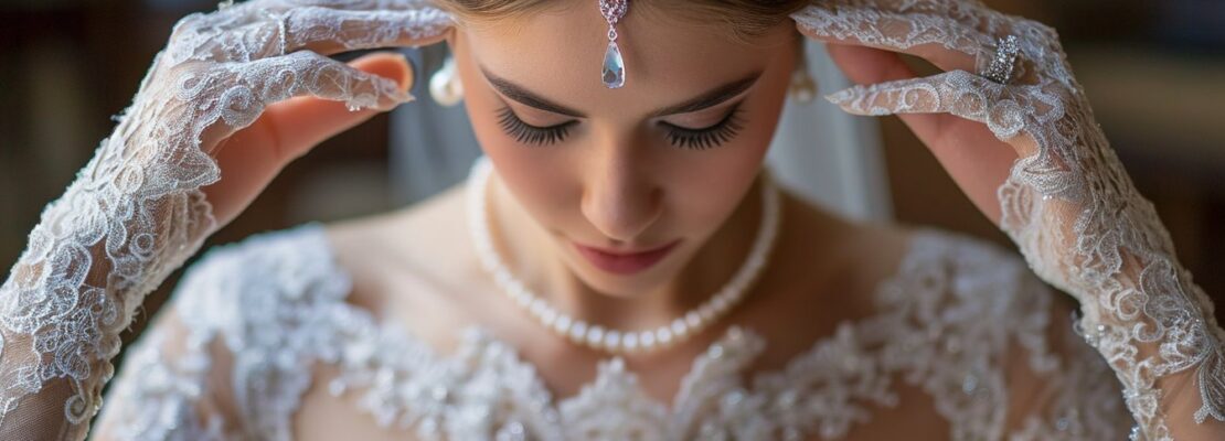 Accessoiriser votre robe de mariée princesse pour un mariage féerique