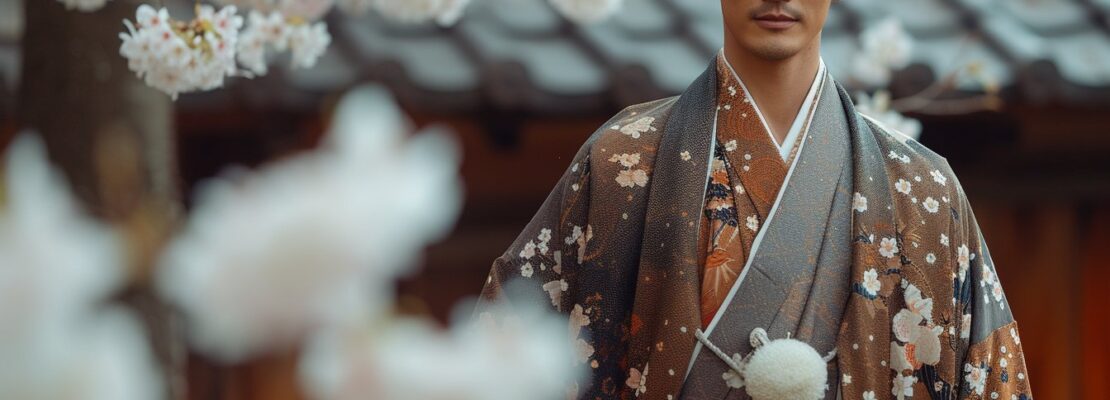 Élégance masculine : L’art du kimono japonais pour hommes