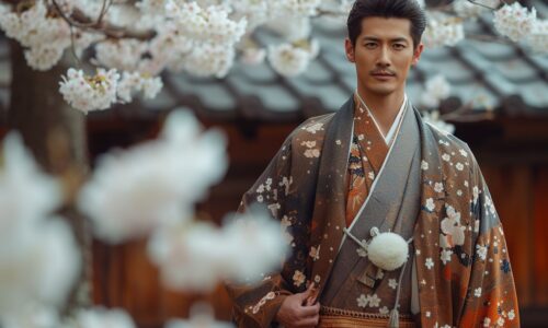 Élégance masculine : L’art du kimono japonais pour hommes