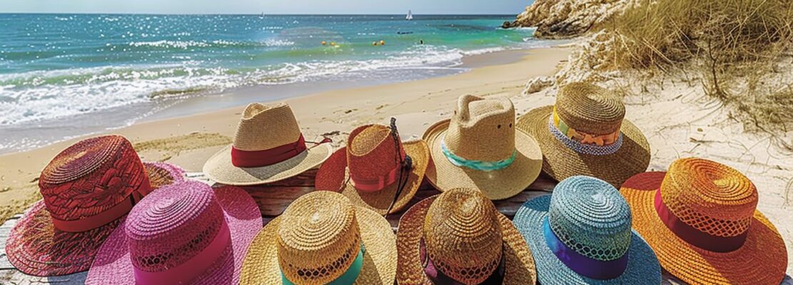 Trouvez le chapeau de paille idéal pour vos journées à la plage