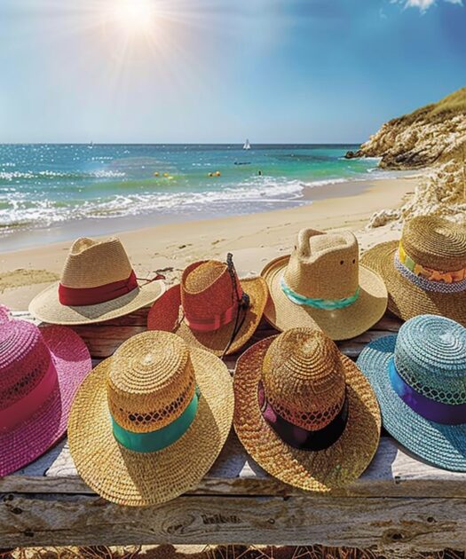 Trouvez le chapeau de paille idéal pour vos journées à la plage