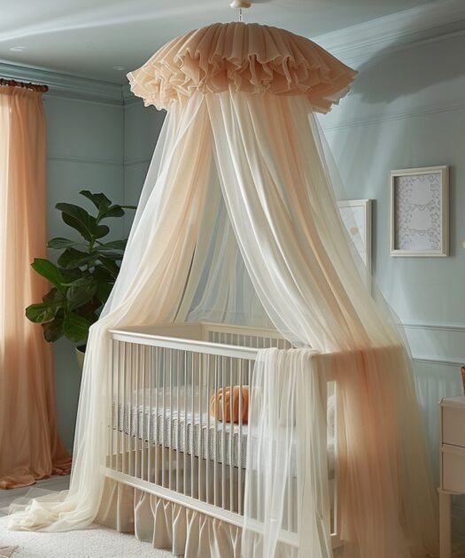 Comment choisir un ciel de lit pour la chambre de votre bébé ?