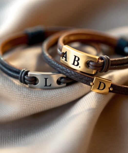 Les bracelets personnalisés uniques avec vos initiales : la touche personnelle