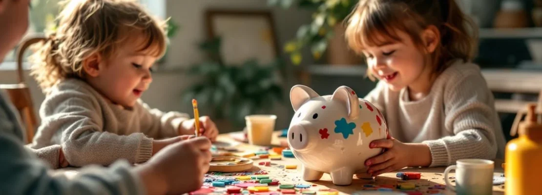 Décorer une tirelire avec vos enfants : idées créatives et moments complices