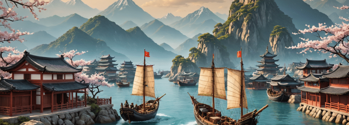 Techniques de modélisme naval inspirées de l’Asie