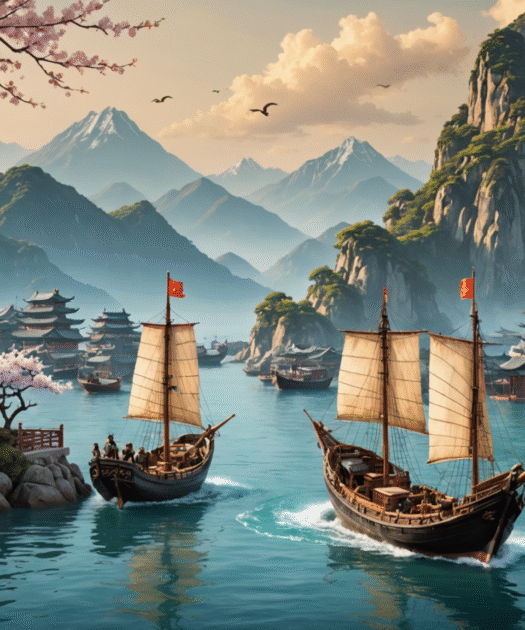 Techniques de modélisme naval inspirées de l’Asie