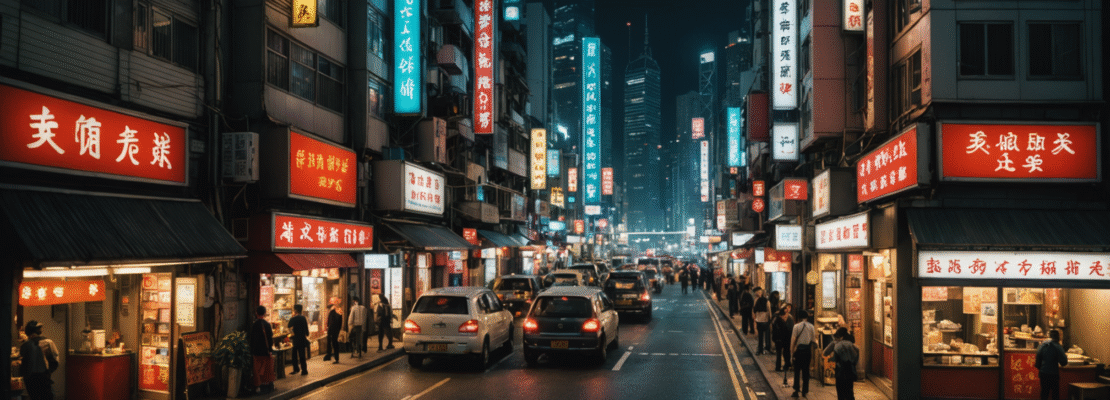 Boutiques de modélisme et vitrines passion à Hong Kong