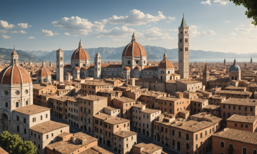 Maquettes architecturales et skyline à explorer en Italie