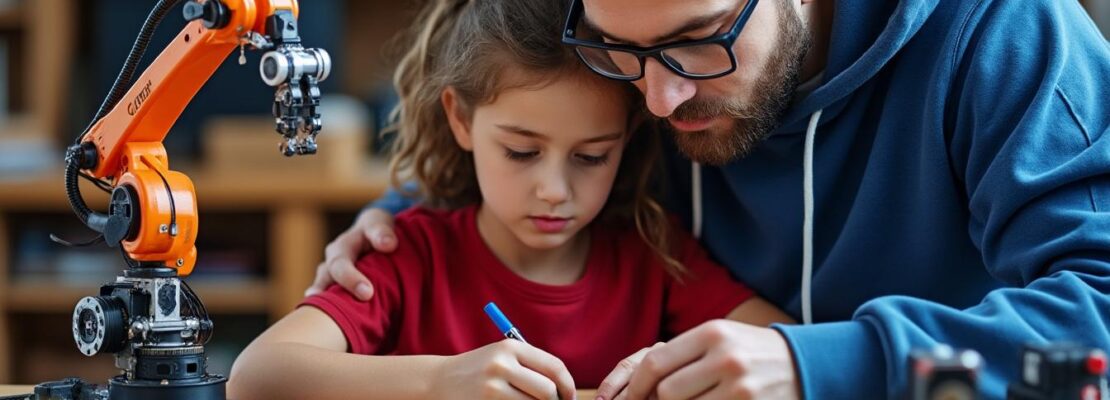 Partager une passion technique avec ses enfants