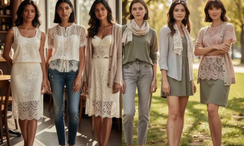 Lookbook d’inspiration : 7 façons ultra-stylées de porter la dentelle au quotidien