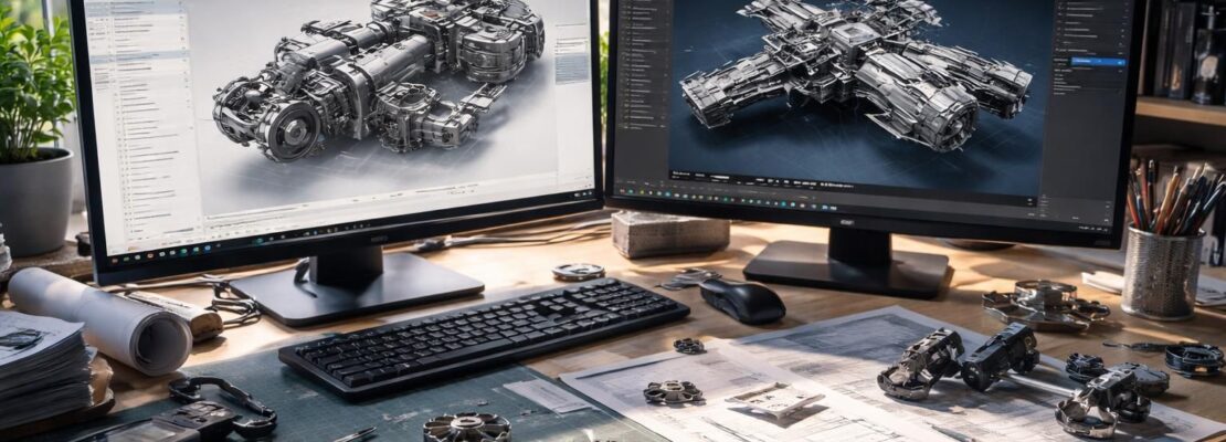 Concevoir vos maquettes avec Fusion 360 et Blender pour le modélisme numérique avancé