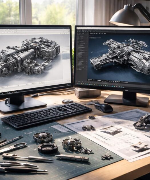 Concevoir vos maquettes avec Fusion 360 et Blender pour le modélisme numérique avancé