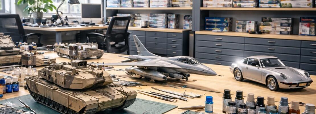 Découvrir les meilleures solutions pour entreprises dans le secteur du modélisme avec Tamiya et Revell