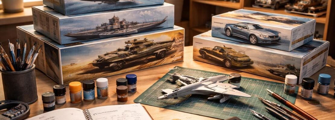 Financer votre passion modélisme avec un budget malin pour maquettes Tamiya et Revell abordables