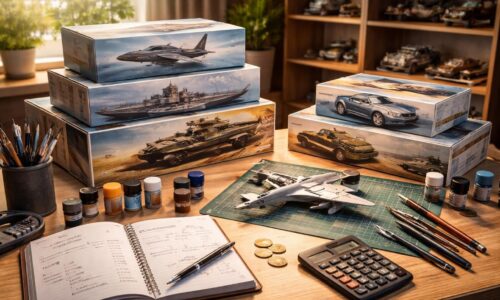 Financer votre passion modélisme avec un budget malin pour maquettes Tamiya et Revell abordables