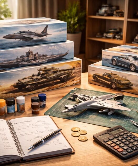 Financer votre passion modélisme avec un budget malin pour maquettes Tamiya et Revell abordables