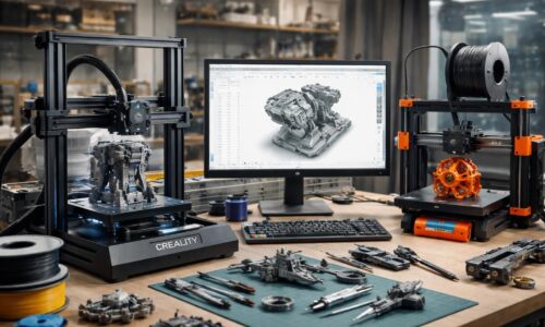Le modélisme moderne avec les imprimantes 3D Creality, Prusa et les logiciels Fusion 360