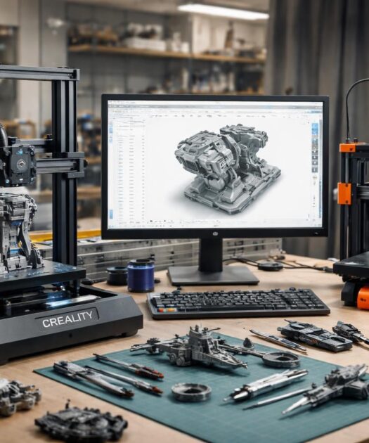 Le modélisme moderne avec les imprimantes 3D Creality, Prusa et les logiciels Fusion 360