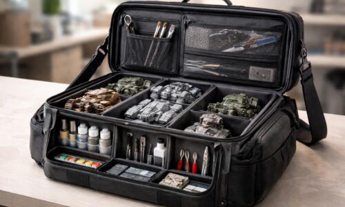 Transporter votre matériel de modélisme dans un sac spécialisé pour vos expositions