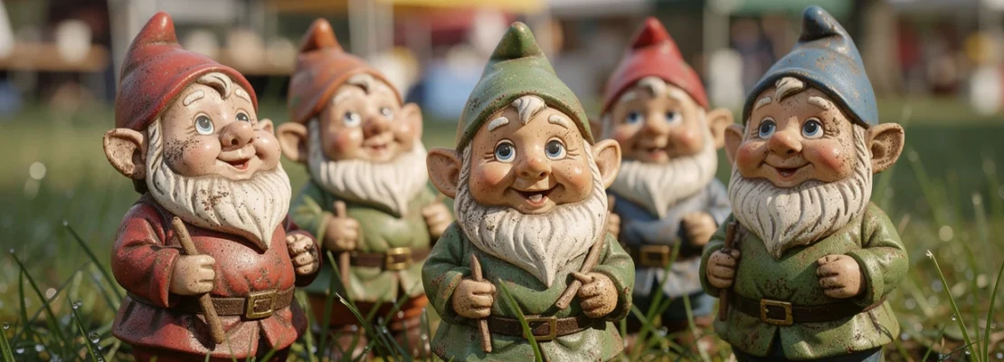 Nains de jardin : le must-have déco des festivals green