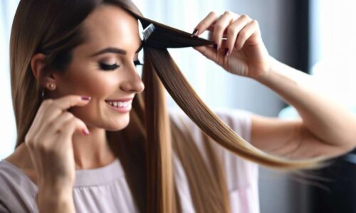 Extensions adhésives : une solution discrète pour transformer sa chevelure