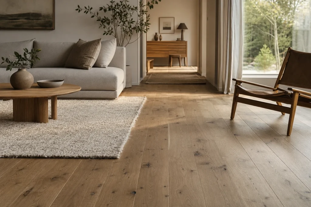 Pourquoi les designers scandinaves misent tout sur la texture du sol